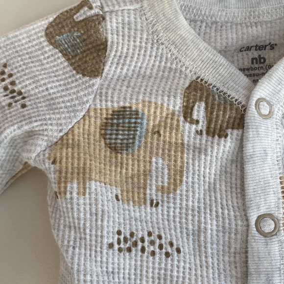 Waffle Knit Sleeper - Picture 2 of 3